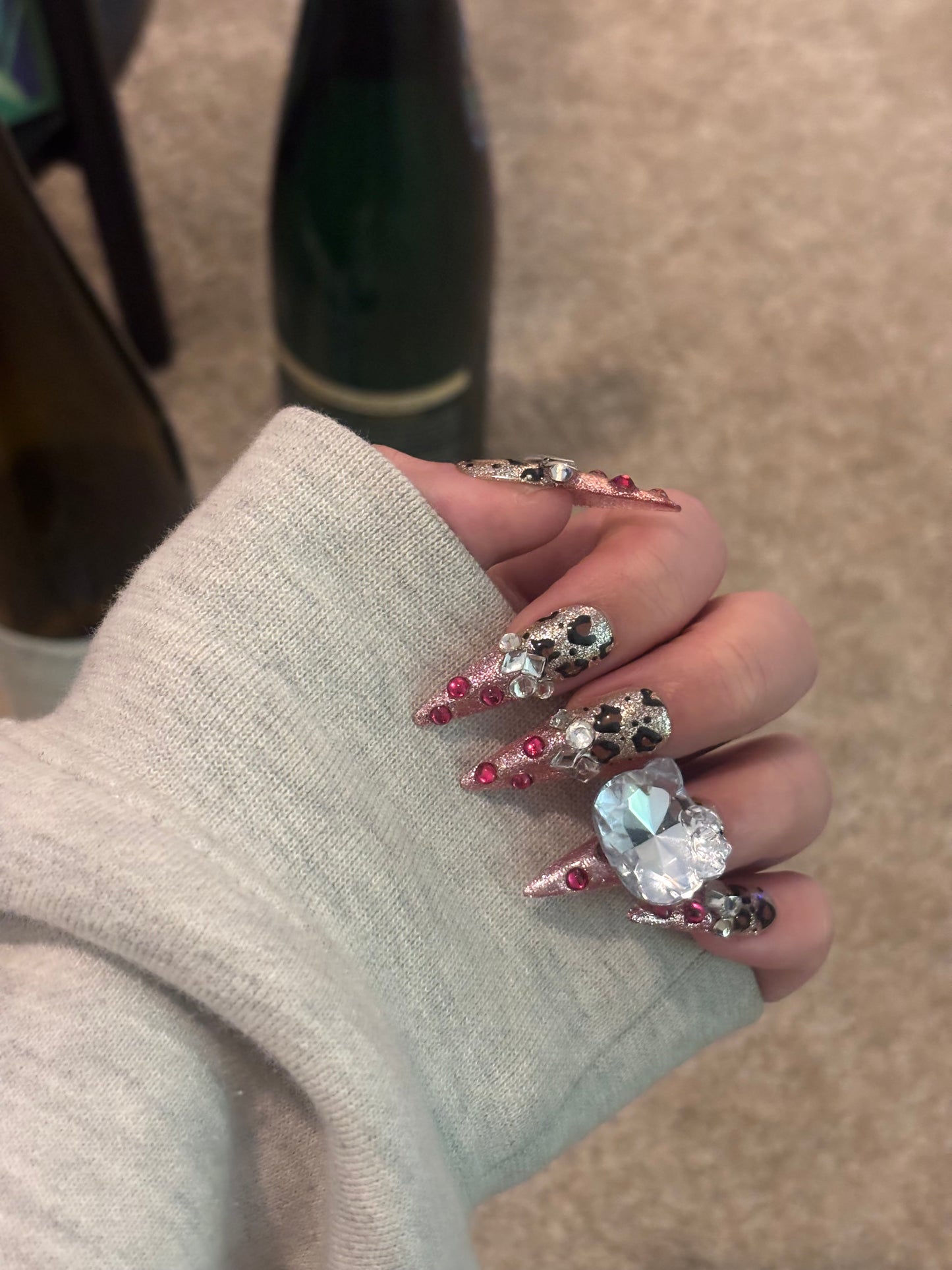 โ๐๐๐๐ฉ๐ฎ & ๐๐๐๐๐๐๐โ Handmade Press-on nail